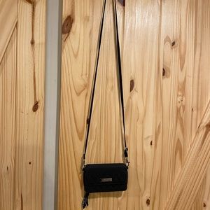 Vera Bradley Black All In One Crossbody bag